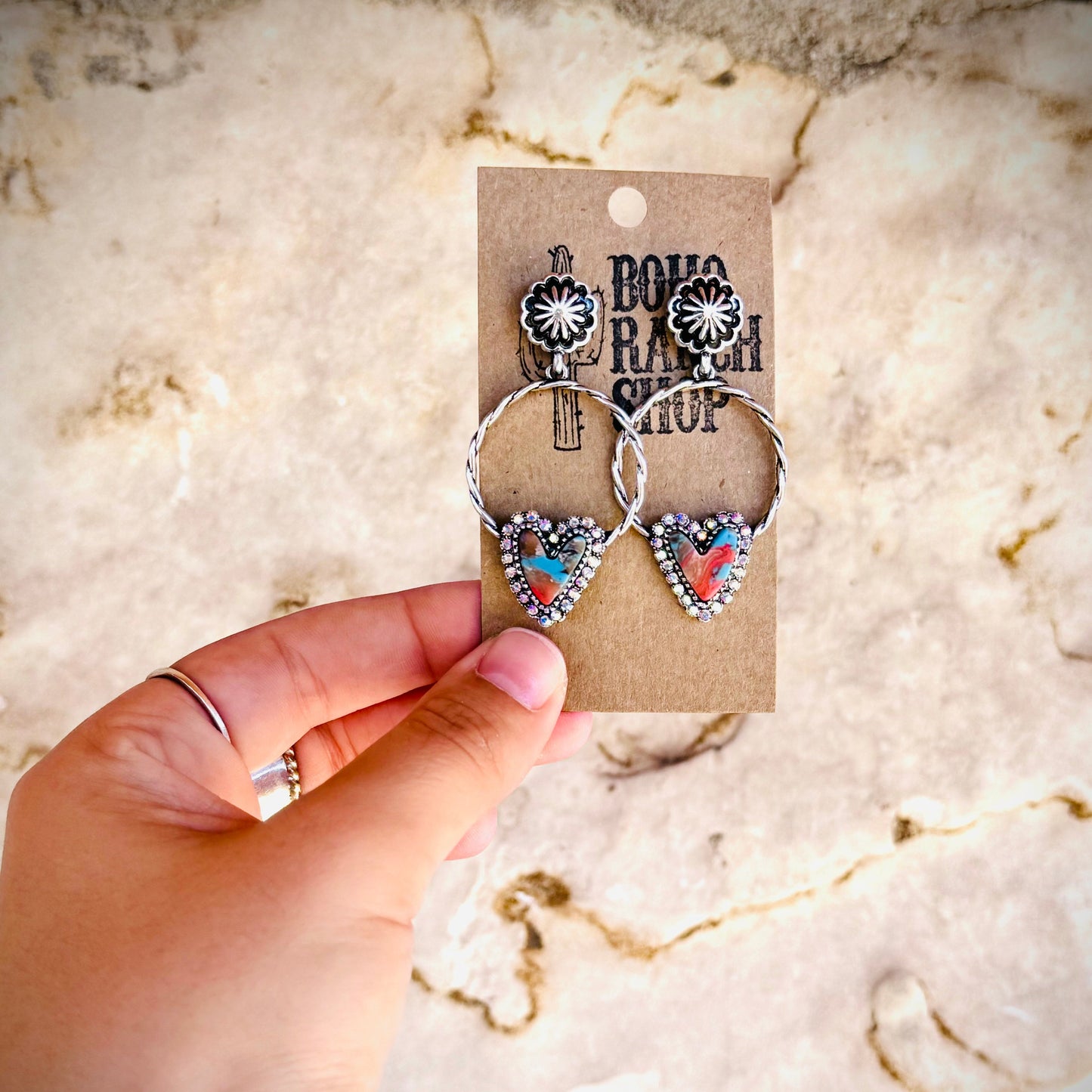Rope Around My Heart Earrings
