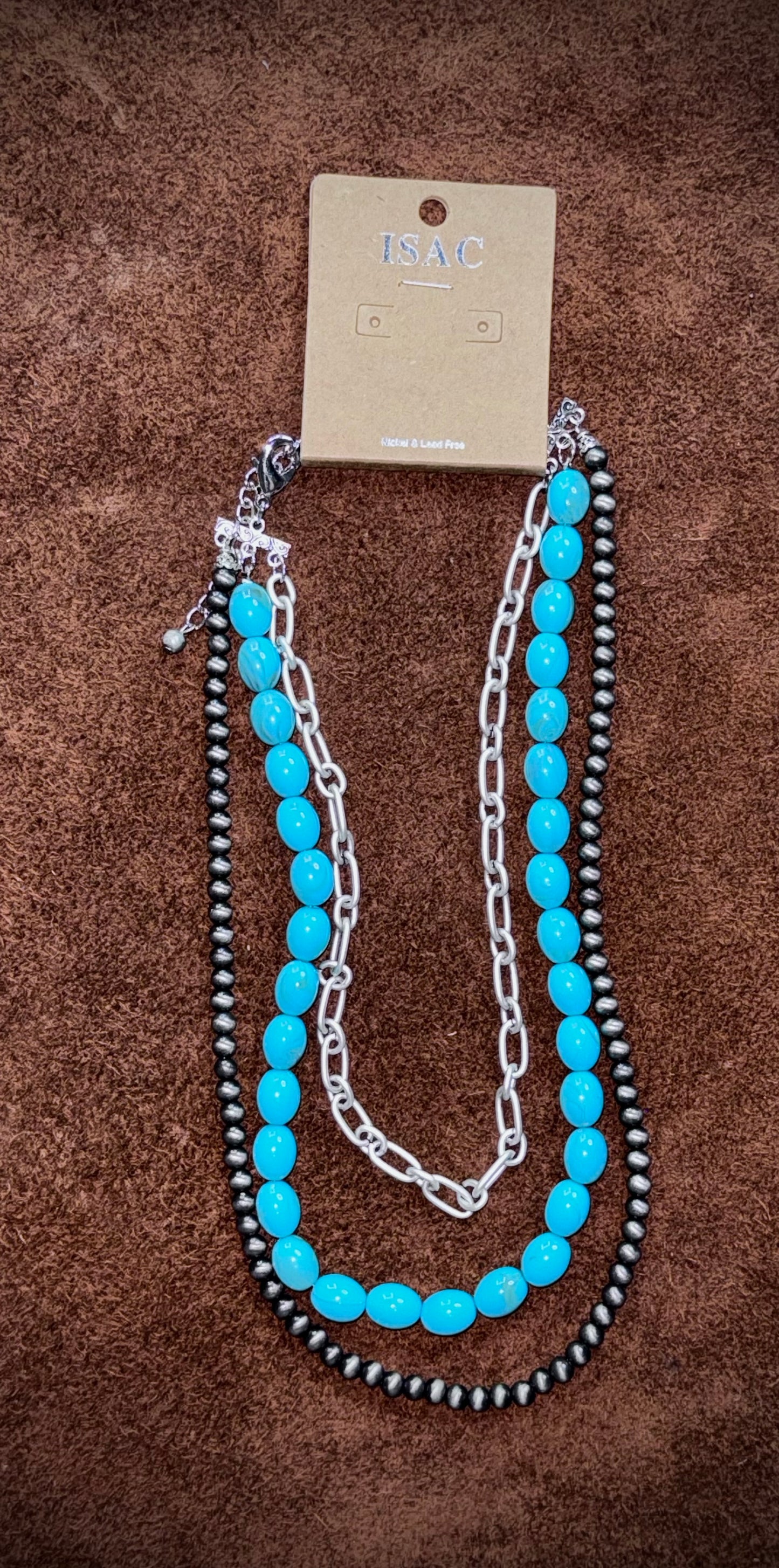 Turquoise Babe Chain Necklace