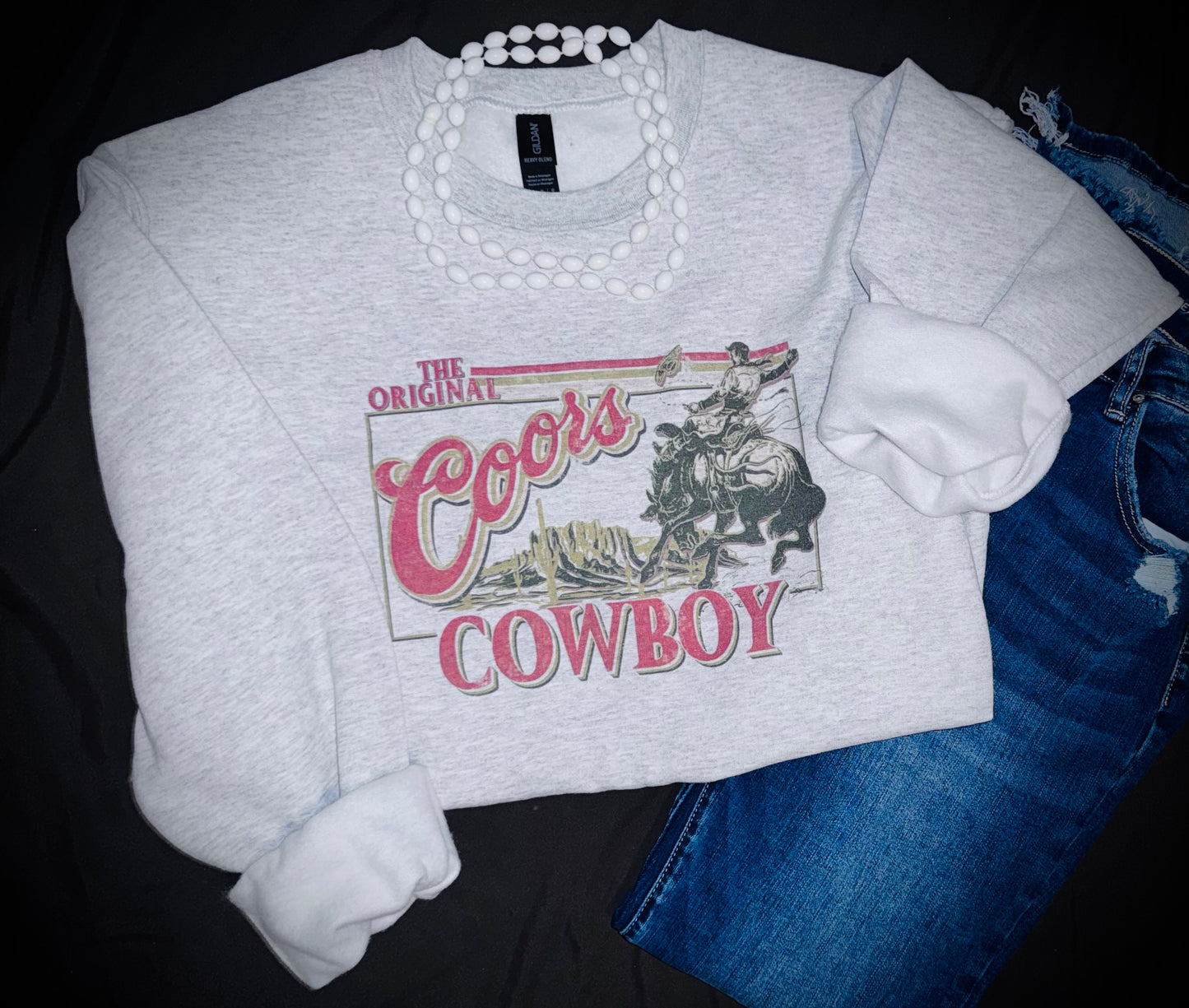 The Original Coors Cowboy Sweater