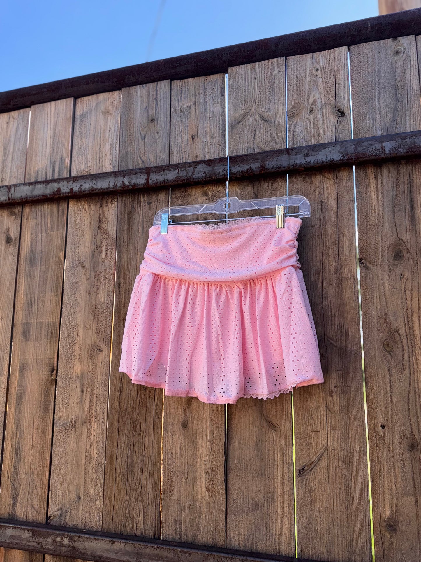 Baby Pink Mini Skort