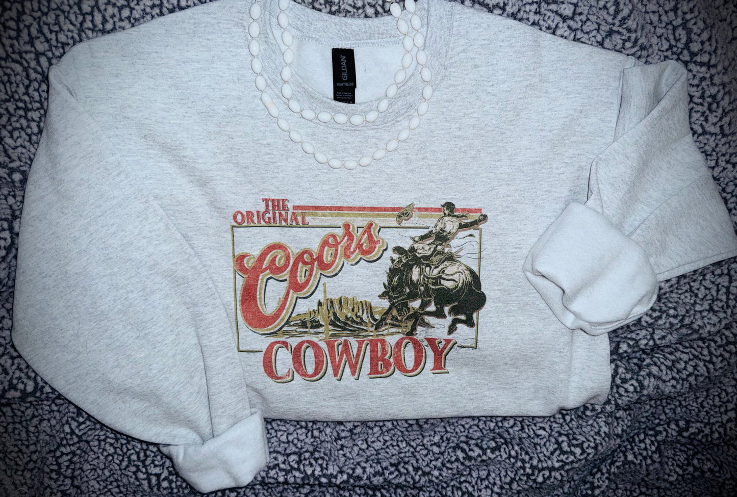 The Original Coors Cowboy Sweater