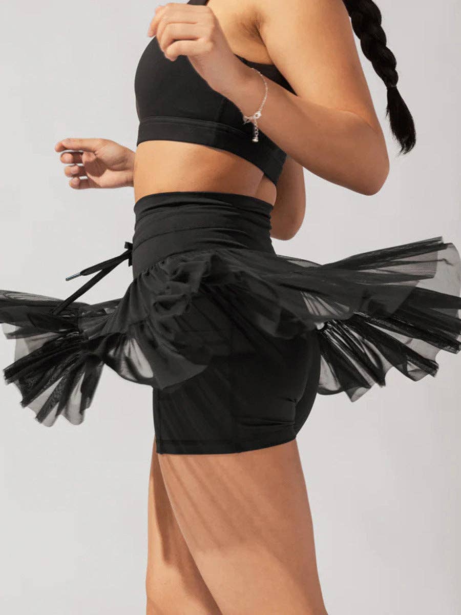 Ruffle Mini Skort