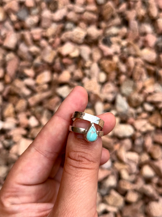 Sonora Teardrop Ring Stack
