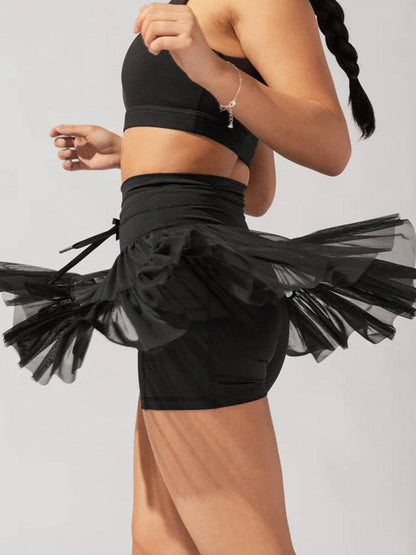 Ruffle Mini Skort